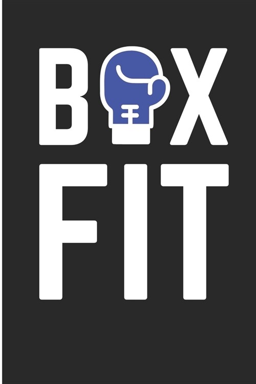 Box Fit: Boxing Blank Lined Note Book (Paperback)