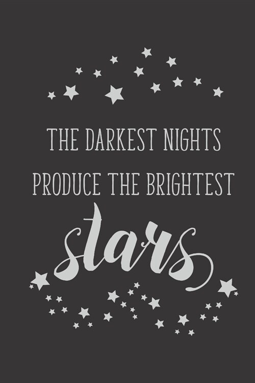 The Darkest Nights Produce The Brightest Stars: 2020 Monthly Goal Planner & Vision Board Journal - Men & Women Entrepreneur Gifts (Paperback)