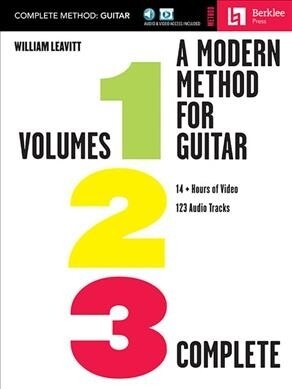 A Modern Method for Guitar - Complete Method: Volumes 1, 2, and 3 with 14+ Hours of Video and 123 Audio Tracks (Paperback)