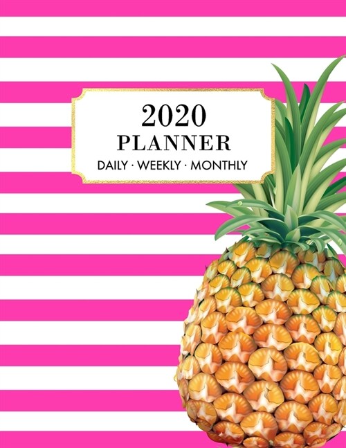 2020 Weekly Planner: 2020 Monthly Planner for January 2020 - December 2020 + Monthly Calendar w/ Notes, To Do List Section, Includes Import (Paperback)