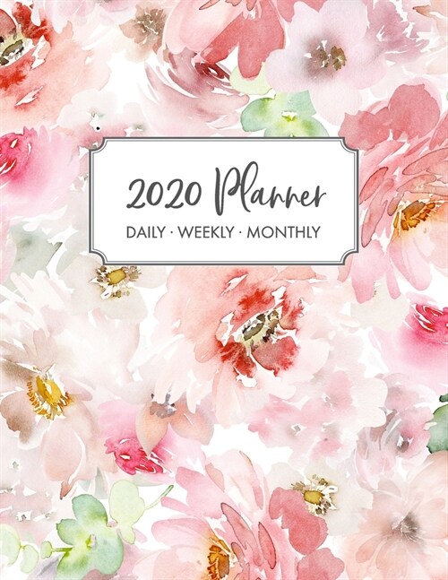 2020 Planner: 2020 Weekly & Monthly Planner for January 2020 - December 2020 + To Do List Section, Includes Important Dates, Birthda (Paperback)