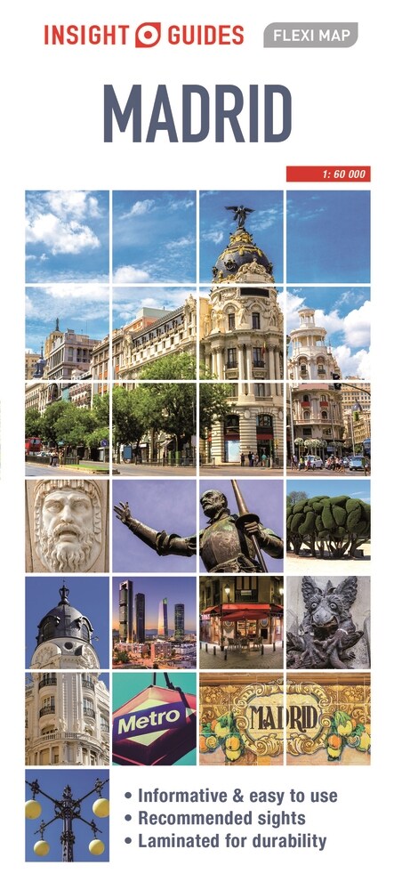 Insight Guides Flexi Map Madrid (Insight Maps) (Sheet Map, 4 Revised edition)