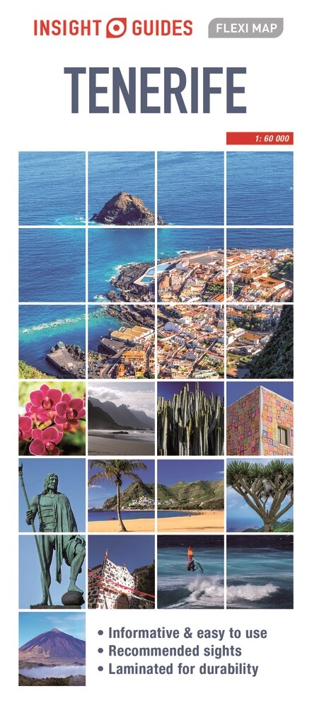 Insight Guides Flexi Map Tenerife (Insight Maps) (Sheet Map, 4 Revised edition)
