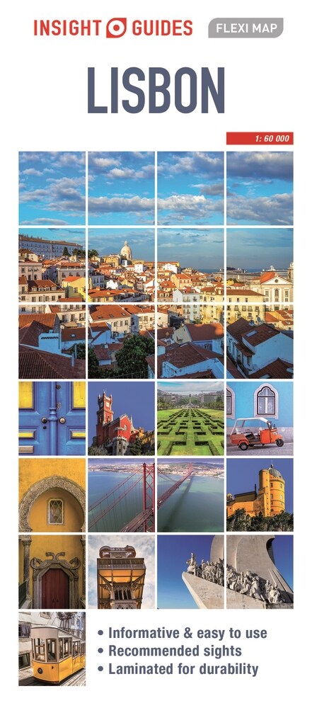 Insight Guides Flexi Map Lisbon (Insight Maps) (Sheet Map)