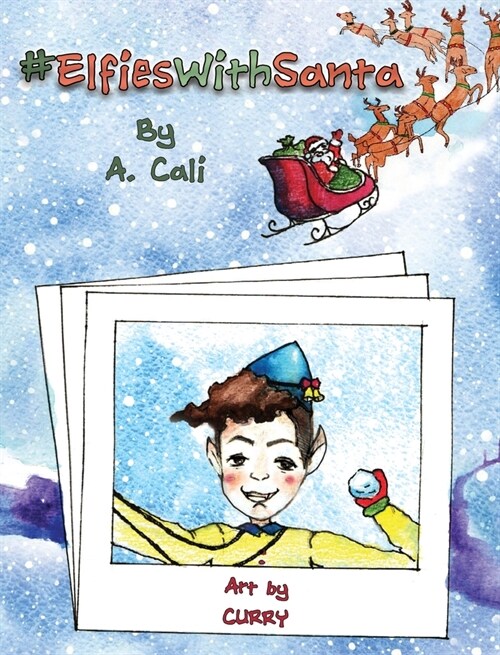 #ElfiesWithSanta (Hardcover)