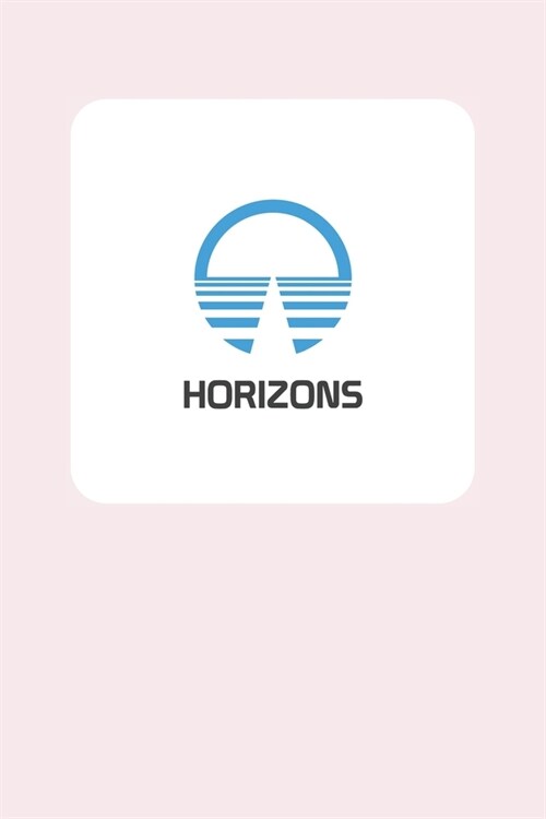 Horizons: Composition Notebook, Retro EPCOT Center Journal with White Soft Cover, 200 Blank Lined Pages (6x9) (Paperback)
