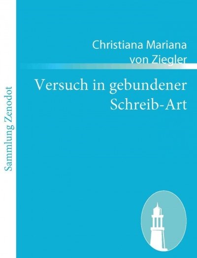 Versuch in Gebundener Schreib-Art (Paperback)