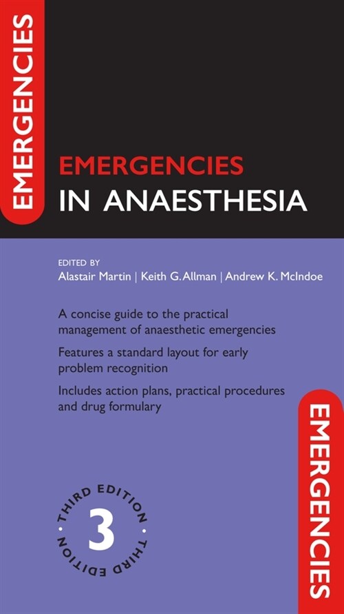 Emergencies in Anaesthesia (Paperback, 3 Revised edition)