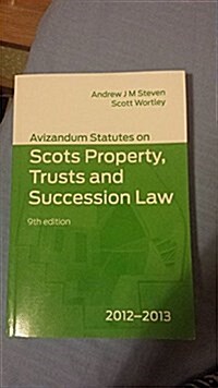 Avizandum Statutes on Scots Property, Trusts and Succession (Paperback)