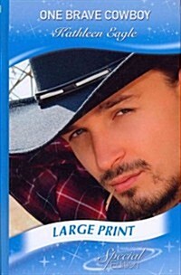 One Brave Cowboy (Hardcover, Large type / large print ed)