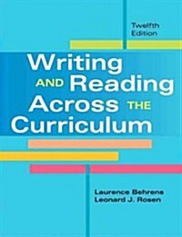 Writing and Reading Across the Curriculum + New Mycomplab With Etext Access Card (Paperback, Pass Code, 12th)