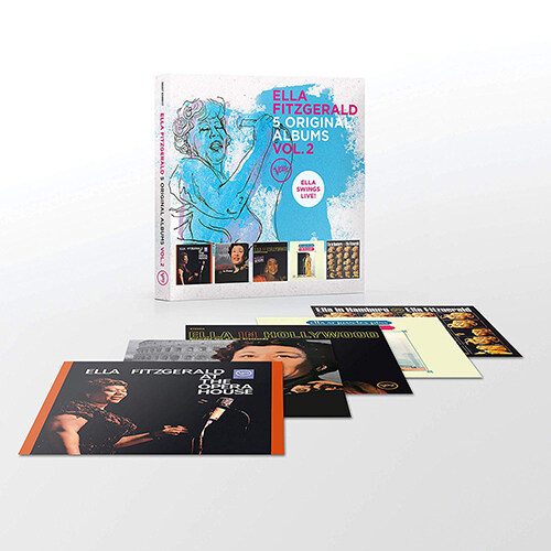 [수입] Ella Fitzgerald - 5 Original Albums Vol. 2 [Ella Swings Live!] (With Full Original Artwork) [5CD Boxset]