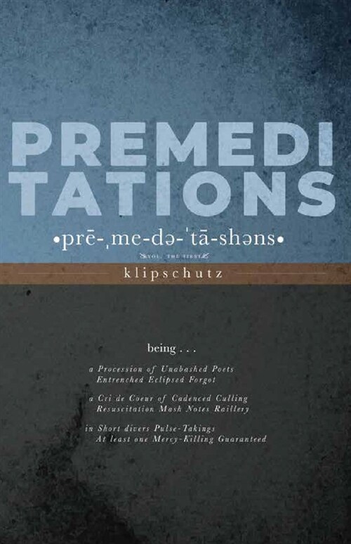 Premeditations (Paperback)