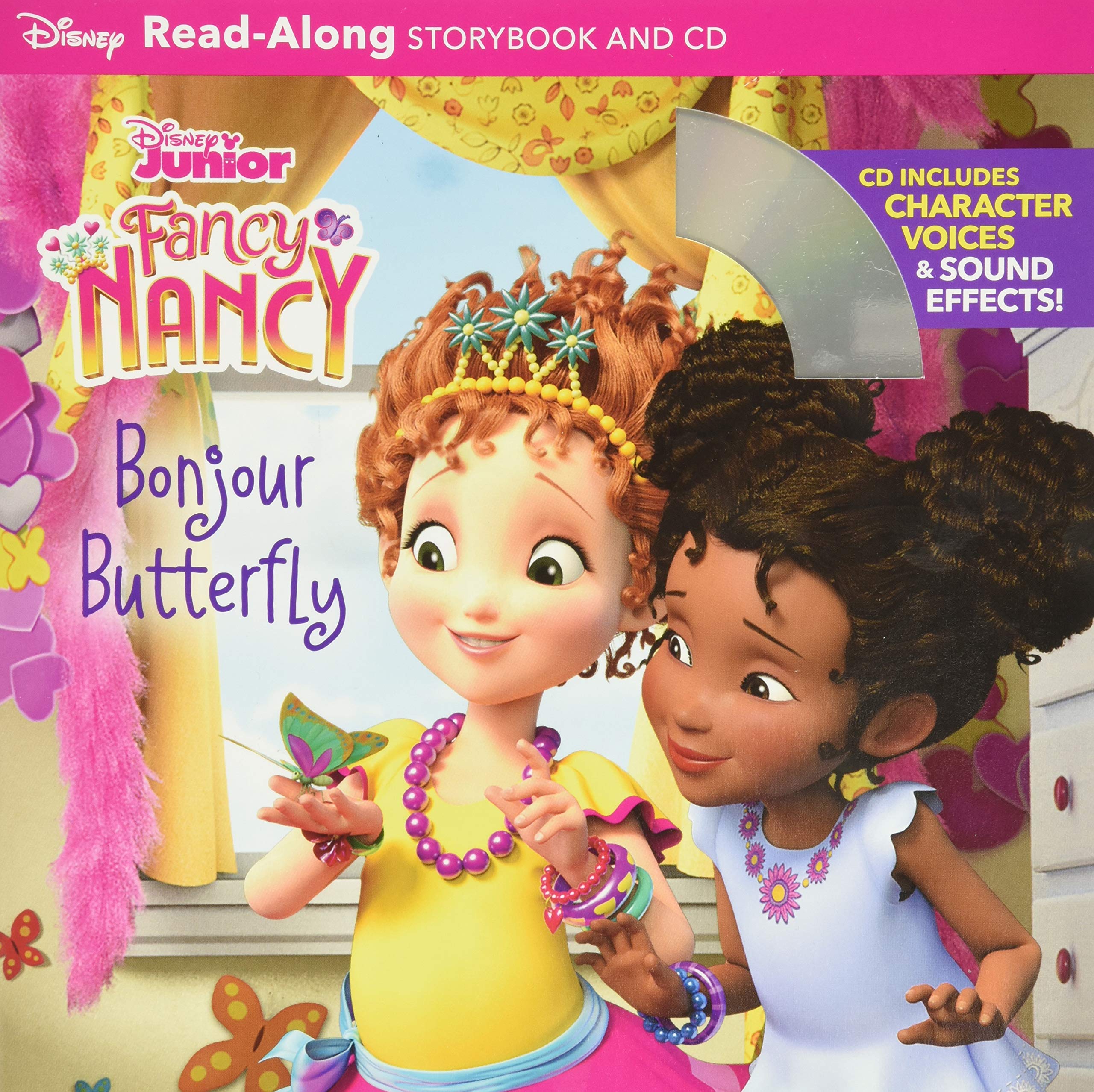Fancy Nancy Readalong Storybook and CD: Bonjour Butterfly (Paperback)