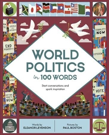 World Politics in 100 Words : Start Conversations and Spark Inspiration (Hardcover)