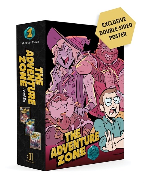 The Adventure Zone Boxed Set: Here There Be Gerblins, Murder on the Rockport Limited! and Petals to the Metal (Boxed Set)