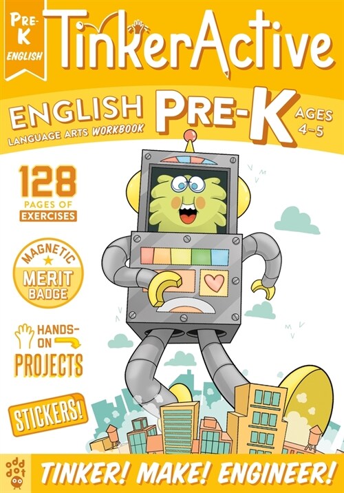 Tinkeractive Workbooks: Pre-K English Language Arts (Paperback)