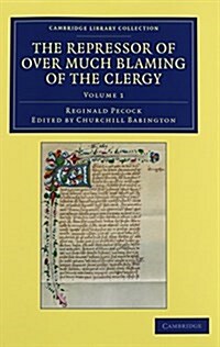 The Repressor of Over Much Blaming of the Clergy 2 Volume Set (Package)