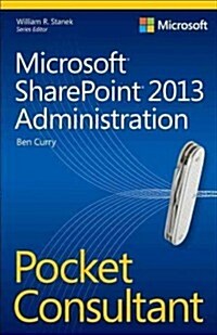 Microsoft Sharepoint 2013 Administration Pocket Consultant (Paperback)