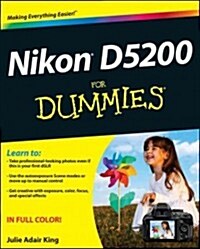 Nikon D5200 for Dummies (Paperback)