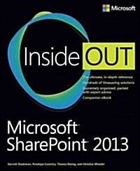 Microsoft SharePoint 2013 Inside Out (Paperback)