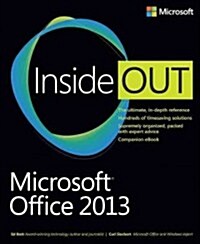 Microsoft Office Inside Out (Paperback, 2013)