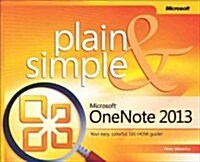 Microsoft OneNote 2013 Plain & Simple (Paperback)