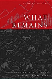 What Remains: Coming to Terms with Civil War in 19th Century China (Hardcover)