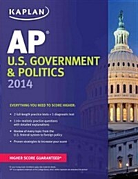 Kaplan AP U.S. Government & Politics 2014 (Paperback)