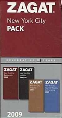 ZagatSurvey 2009 New York City Pack (Paperback, BOX)
