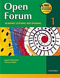 [중고] Open Forum 1: Student Book (Paperback)