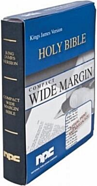 Compact Wide Margin Bible-KJV (Paperback)