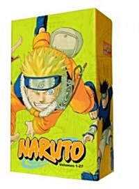 Naruto Box Set 1: Volumes 1-27 with Premium (Paperback, Original)