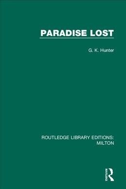 Paradise Lost (Paperback, 1)