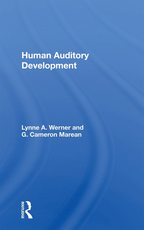 Human Auditory Development (Paperback, 1)