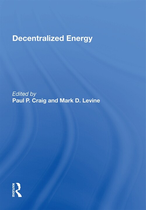 Decentralized Energy (Paperback, 1)