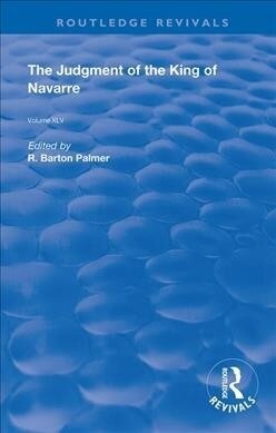 The Judgment of the King of Navarre (Paperback)