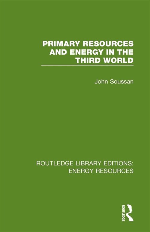 Primary Resources and Energy in the Third World (Paperback, 1)