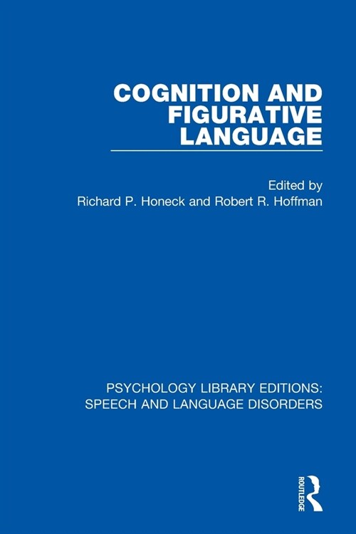 Cognition and Figurative Language (Paperback, 1)