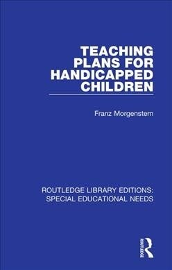 Teaching Plans for Handicapped Children (Paperback, 1)