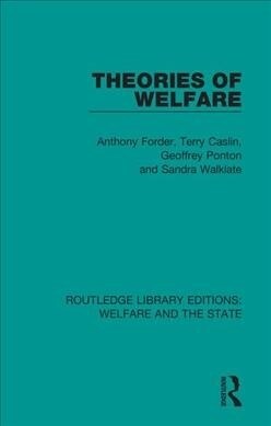 Theories of Welfare (Paperback, 1)