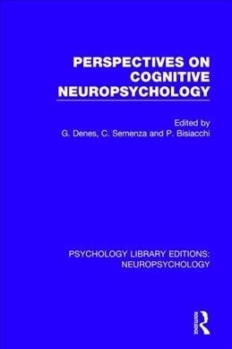 Perspectives on Cognitive Neuropsychology (Paperback, 1)