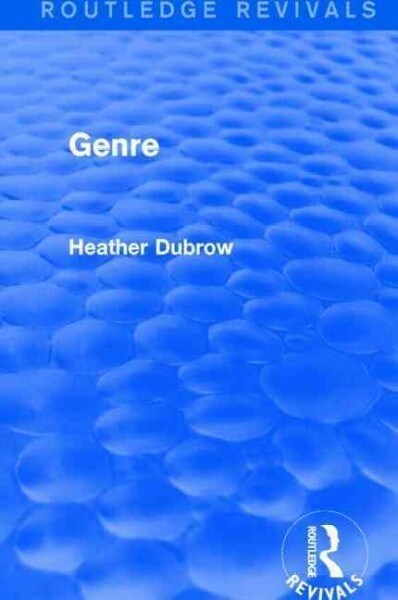 Genre (Routledge Revivals) (Paperback)