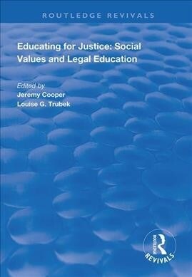 Educating for Justice (Paperback, 1)