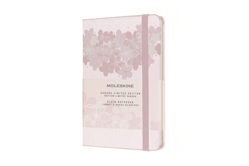 Moleskine Limited Edition Notebook Sakura, Pocket, Plain, Light Pink (3.5 X 5.5) (Hardcover)
