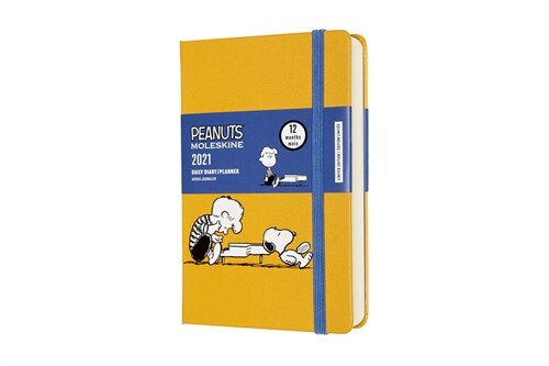Moleskine 2021 Peanuts Daily Planner, 12m, Pocket, Piano, Hard Cover (3.5 X 5.5) (Other)