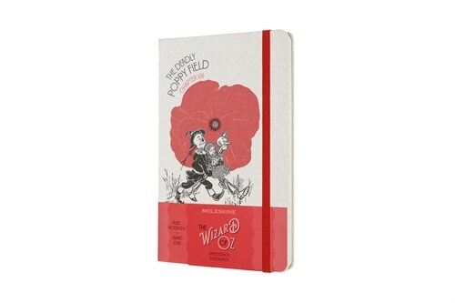 Moleskine Limited Edition Notebook Wizard of Oz, Large, Ruled, Poppy Field (5 X 8.25) (Other)