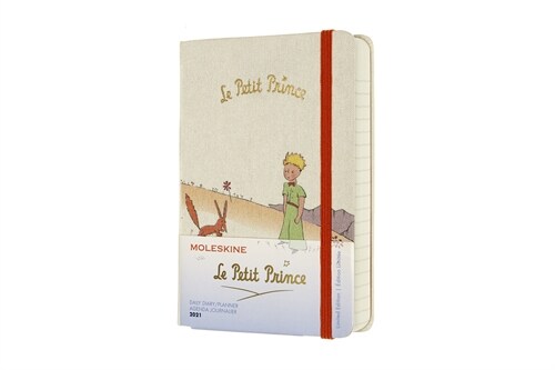 Moleskine 2021 Petit Prince Daily Planner, 12m, Pocket, Fox, Hard Cover (3.5 X 5.5) (Other)