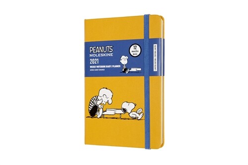 Moleskine 2021 Peanuts Weekly Planner, 12m, Pocket, Piano, Hard Cover (3.5 X 5.5) (Other)