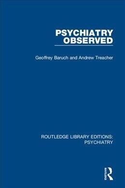 Psychiatry Observed (Paperback, 1)